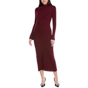 Jl Luxe Womens  Knit Midi Dress, Red